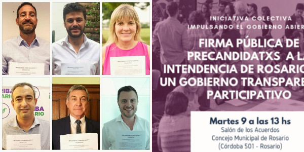 Lee más sobre el artículo Compromiso por una Rosario Transparente