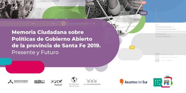 Lee más sobre el artículo SOMOS PARTE DE LA MEMORIA CIUDADANA SOBRE #GOBIERNOABIERTO EN SANTA FE