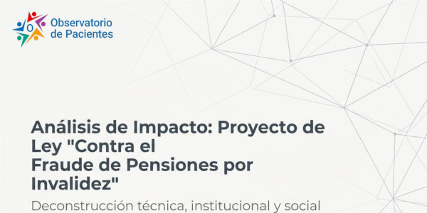Lee más sobre el artículo El Observatorio de Pacientes analizó el proyecto de ley sobre discapacidad y pensiones por invalidez enviado al Senado